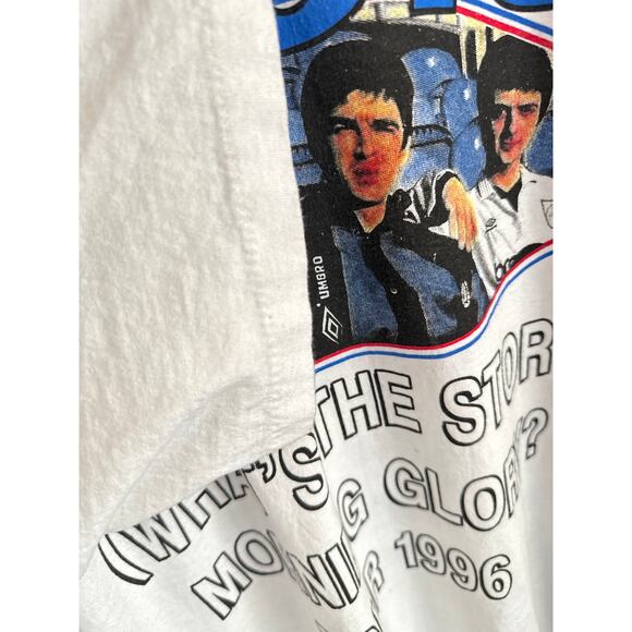Oasis "What's the Story Morning Glory?" Vintage Reprint Single Stitch T-shirt - Picture 5 of 6